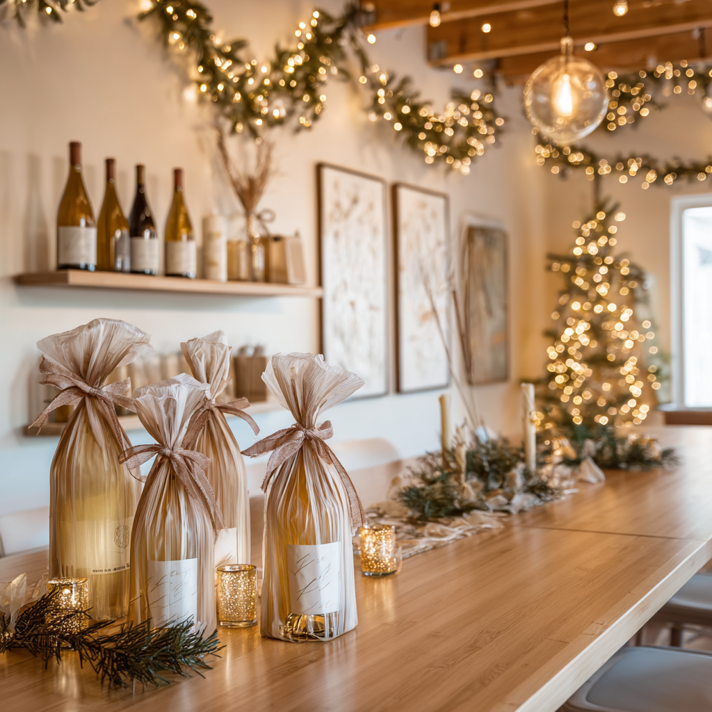 winery email marketing campaign promoting holiday wine bundles